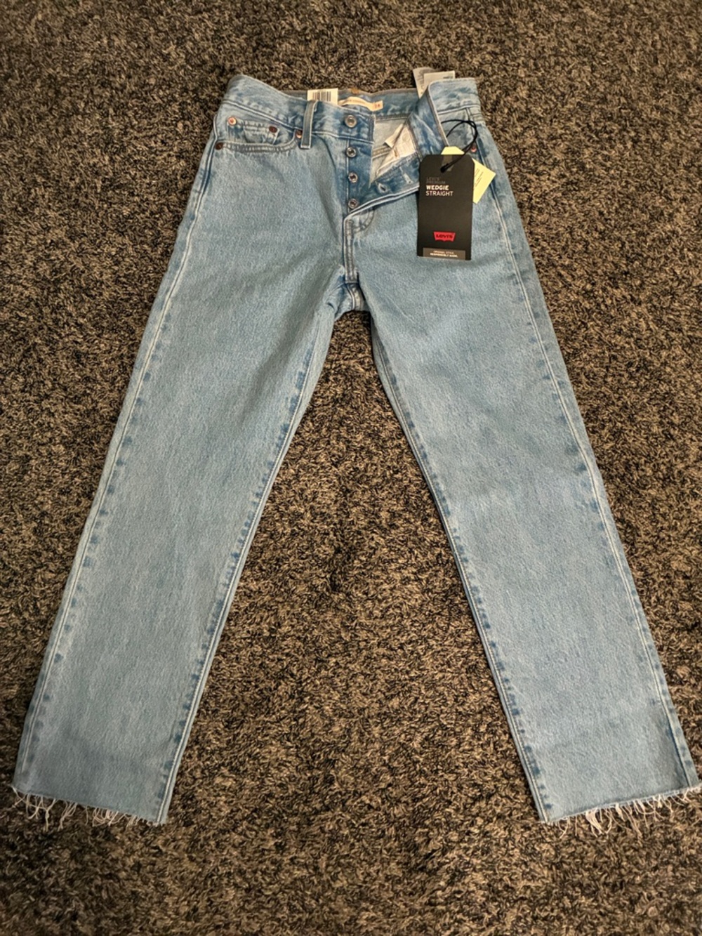 Levi's Women's Light Blue Straight Leg Jeans